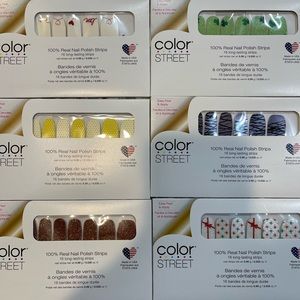 Color Street Nail Strips-Holiday/Celebration #2 Bundle